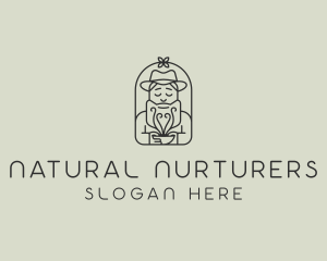 Rural Coffee Farmer logo design