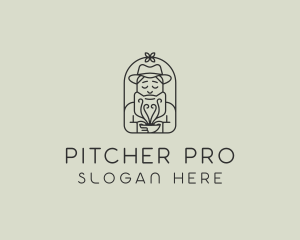 Rural Coffee Farmer logo design