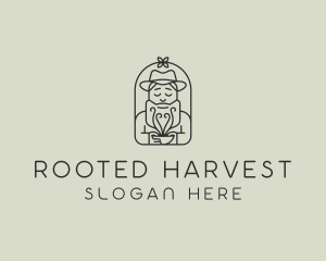 Rural Coffee Farmer logo design