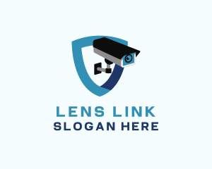 Security Camera Shield logo design