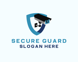Security Camera Shield logo design
