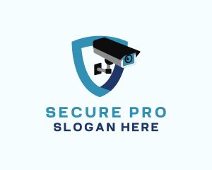 Security Camera Shield logo design