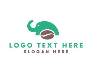 Elephant Coffee Bean logo