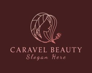 Flower Beauty Cosmetics logo design