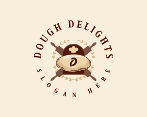 Bread Dough Baking logo design