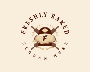 Bread Dough Baking logo design