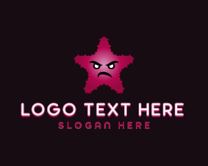 Mad Star Emoji logo