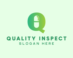 Medical Letter Q logo design