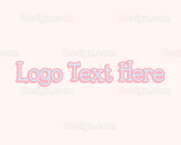 Playful Generic Wordmark Logo