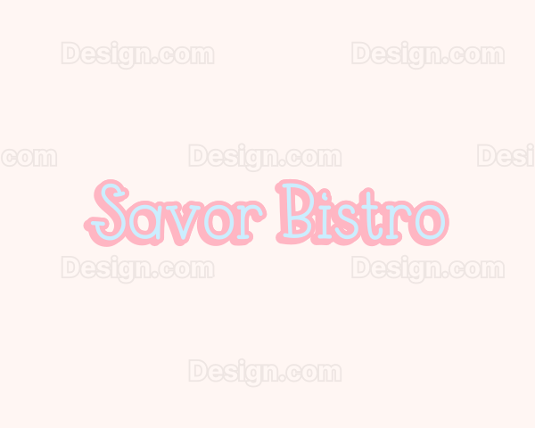 Playful Generic Wordmark Logo