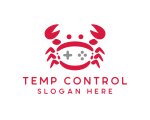 Crab Gaming Controller logo design