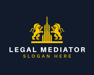 Lion Legal Firm logo design