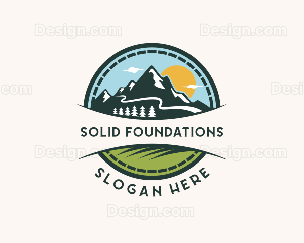 Mountain Forest Adventure Logo