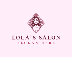 Hairdresser Salon Styling logo design