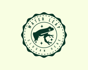 Eco Frog Animal logo