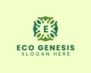 Eco Friendly Nature Leaf  logo design