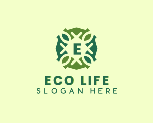 Eco Friendly Nature Leaf  logo design