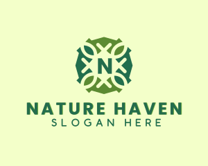 Eco Friendly Nature Leaf  logo design