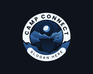 Mountain Lake Camp logo design