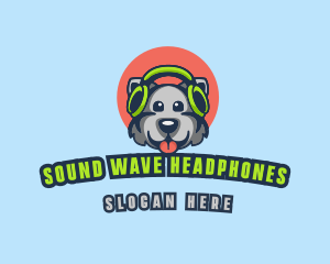 Gaming Headphones Dog logo