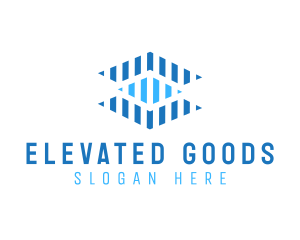 Generic Stripes Software logo design