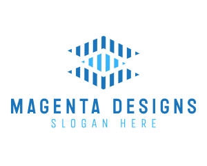 Generic Stripes Software logo design