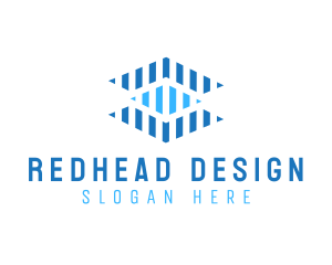 Generic Stripes Software logo design