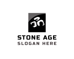 Rock Brick Construction logo design