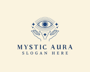 Mystic Eye Hand logo design