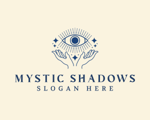 Mystic Eye Hand logo design