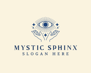 Mystic Eye Hand logo design