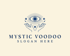 Mystic Eye Hand logo design