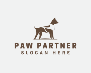 Pet Dog Leash logo design