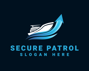 Arrow Patrol Boat logo design