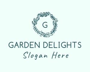 Floral Leaf Ornament logo design