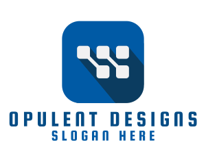 Digital Software Technology App logo design