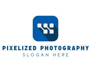 Digital Software Technology App logo design