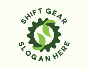 Nature Gear Machine logo design