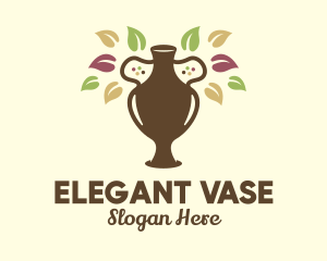 Clay Flower Vase logo