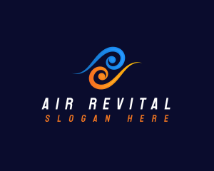 Air Breeze Hvac logo design