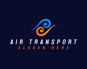 Air Breeze Hvac logo design