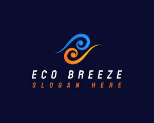 Air Breeze Hvac logo design