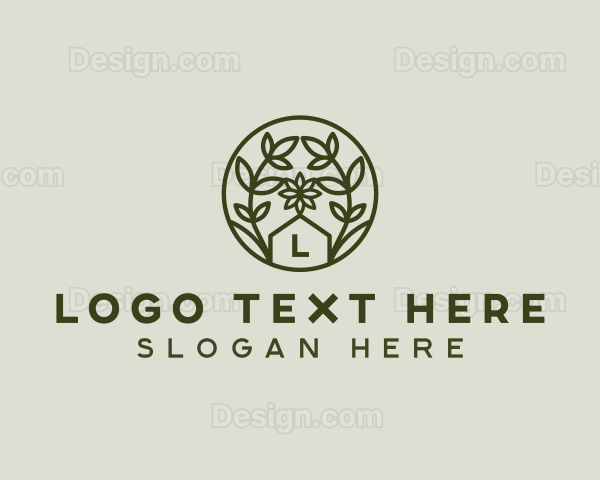 Plant Garden Landscaping Logo