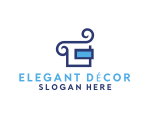 Furniture Decoration Upholstery logo design