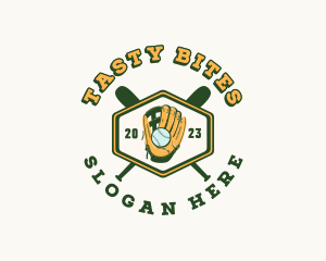 Baseball Sports League Logo