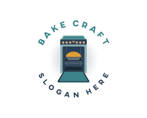 Oven Pie Baking logo design