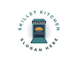 Oven Pie Baking logo design