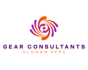 Fintech Splash Consulting logo design