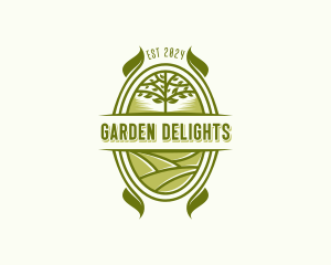 Tree Planting Garden logo design