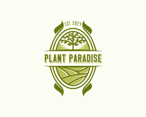 Tree Planting Garden logo design